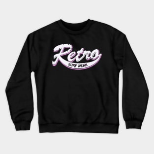 Retro Surf Wear Crewneck Sweatshirt
